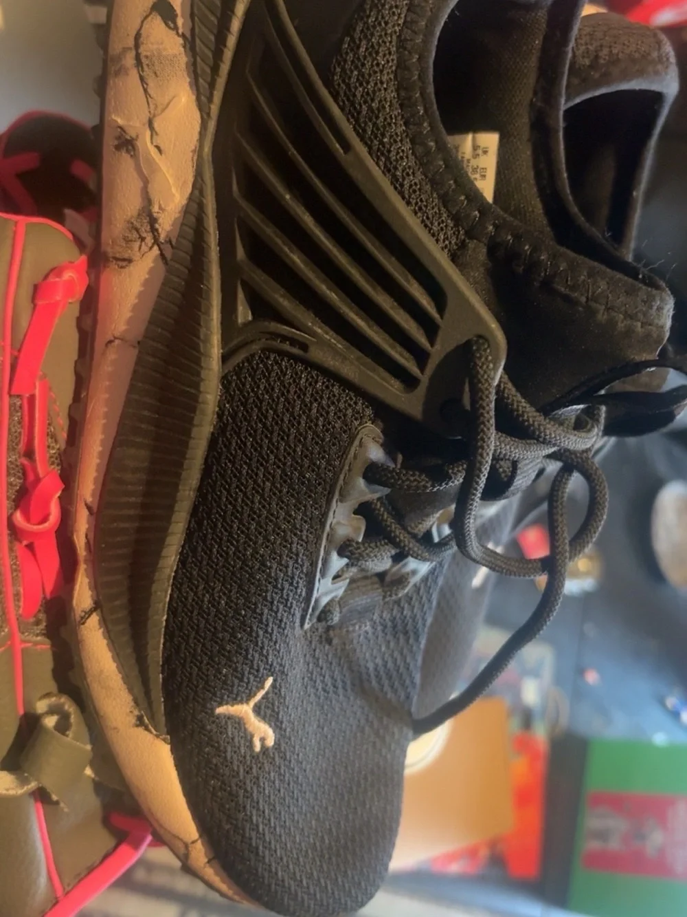 Puma athletic sneakers